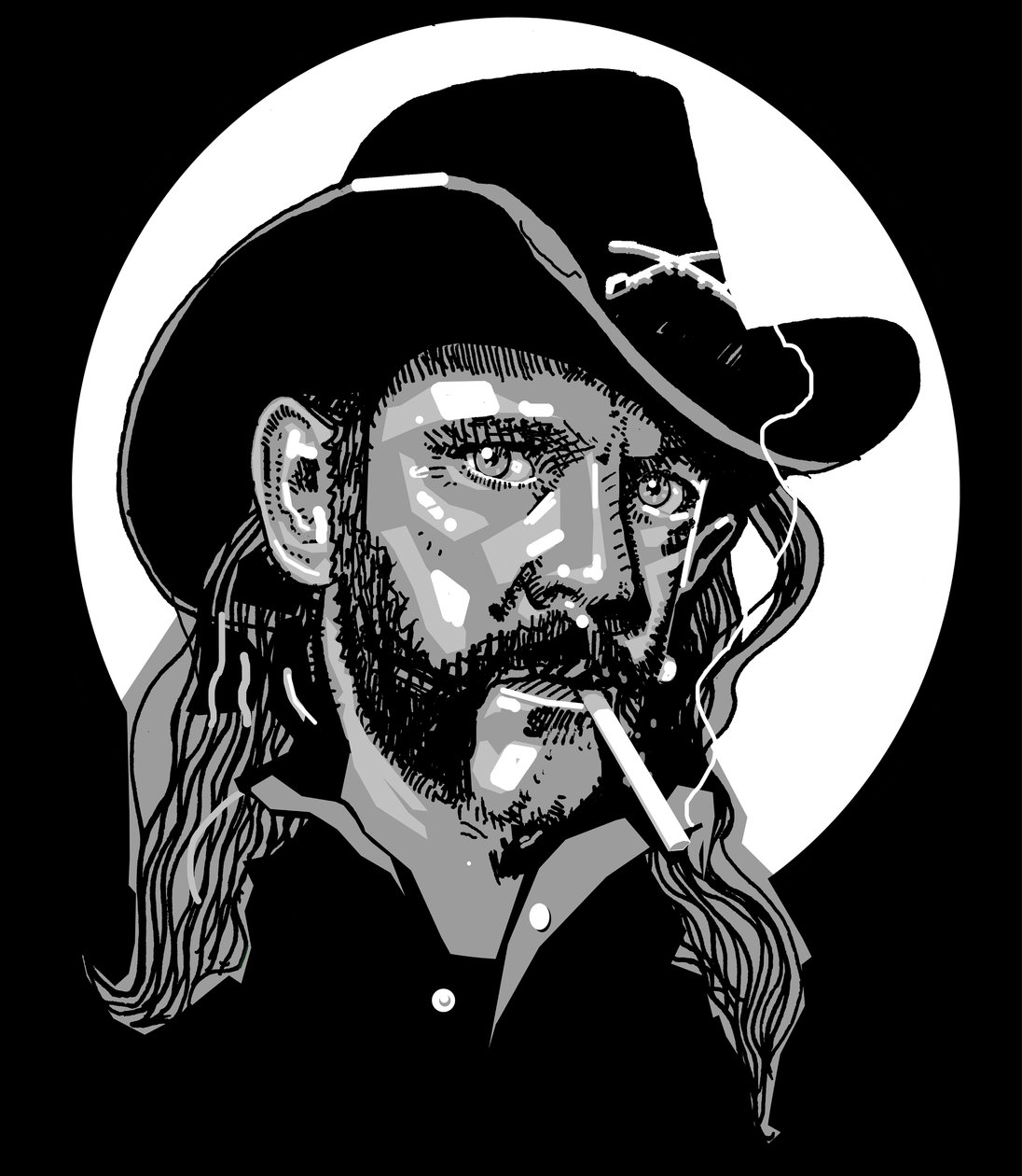 Lemmy door Thomas MacGregor