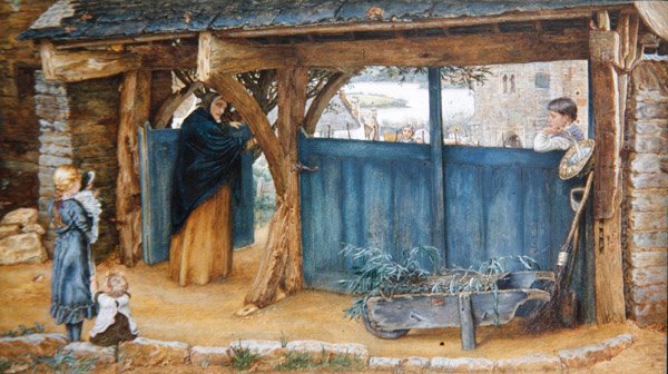 Een lijkpoort door Thomas Matthews Rooke