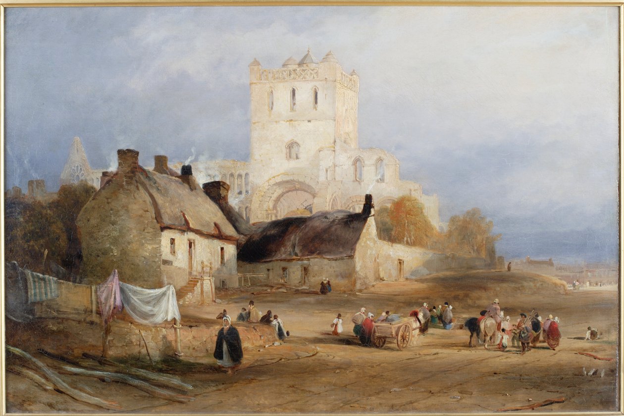 Jedburgh Abbey, ca. 1835 door Thomas Miles Richardson