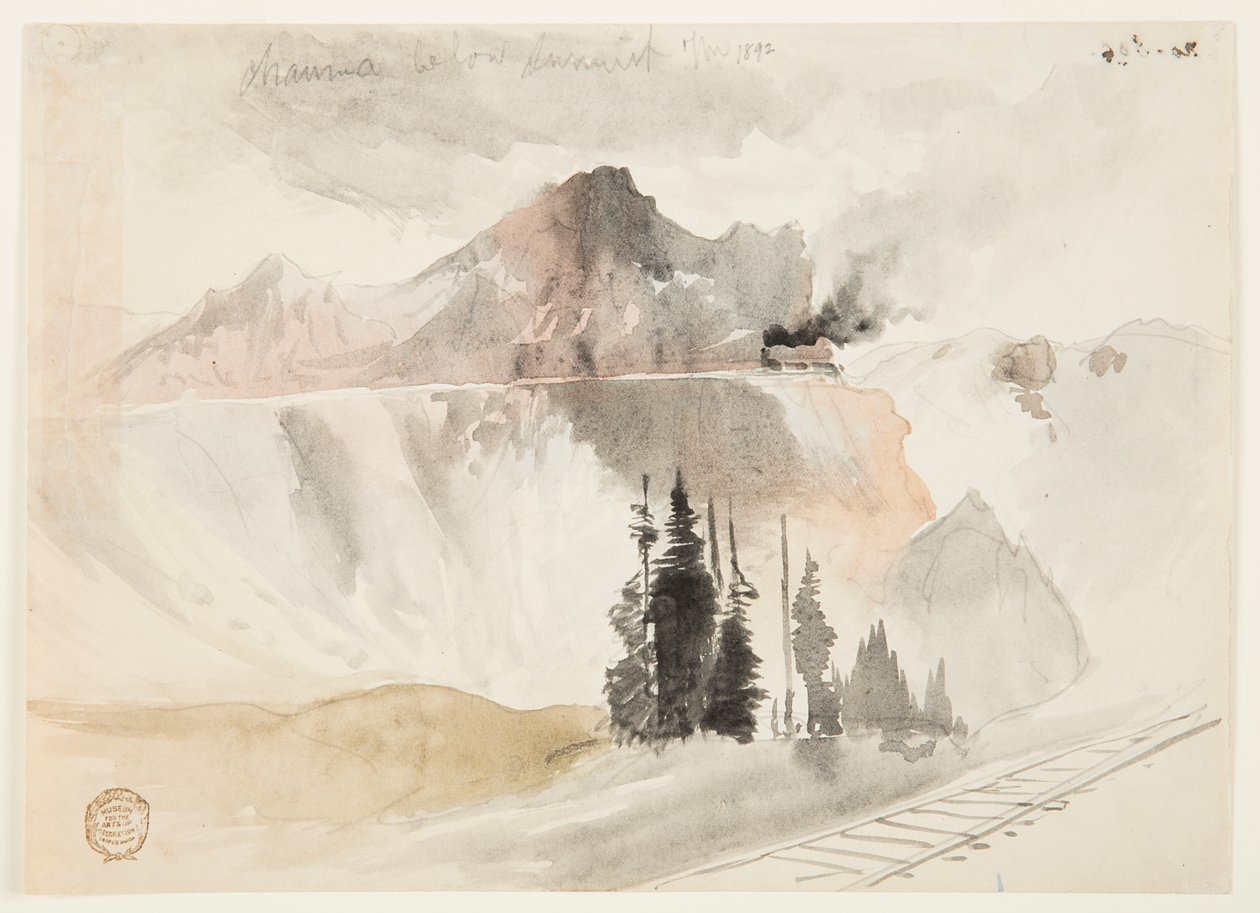 Chama Onder de Top door Thomas Moran