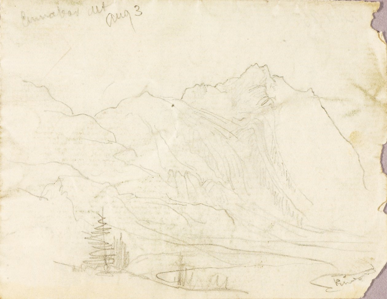 Cinnaber Mt. door Thomas Moran