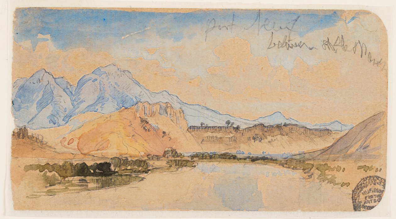Port Neuf Canyon, Idaho door Thomas Moran