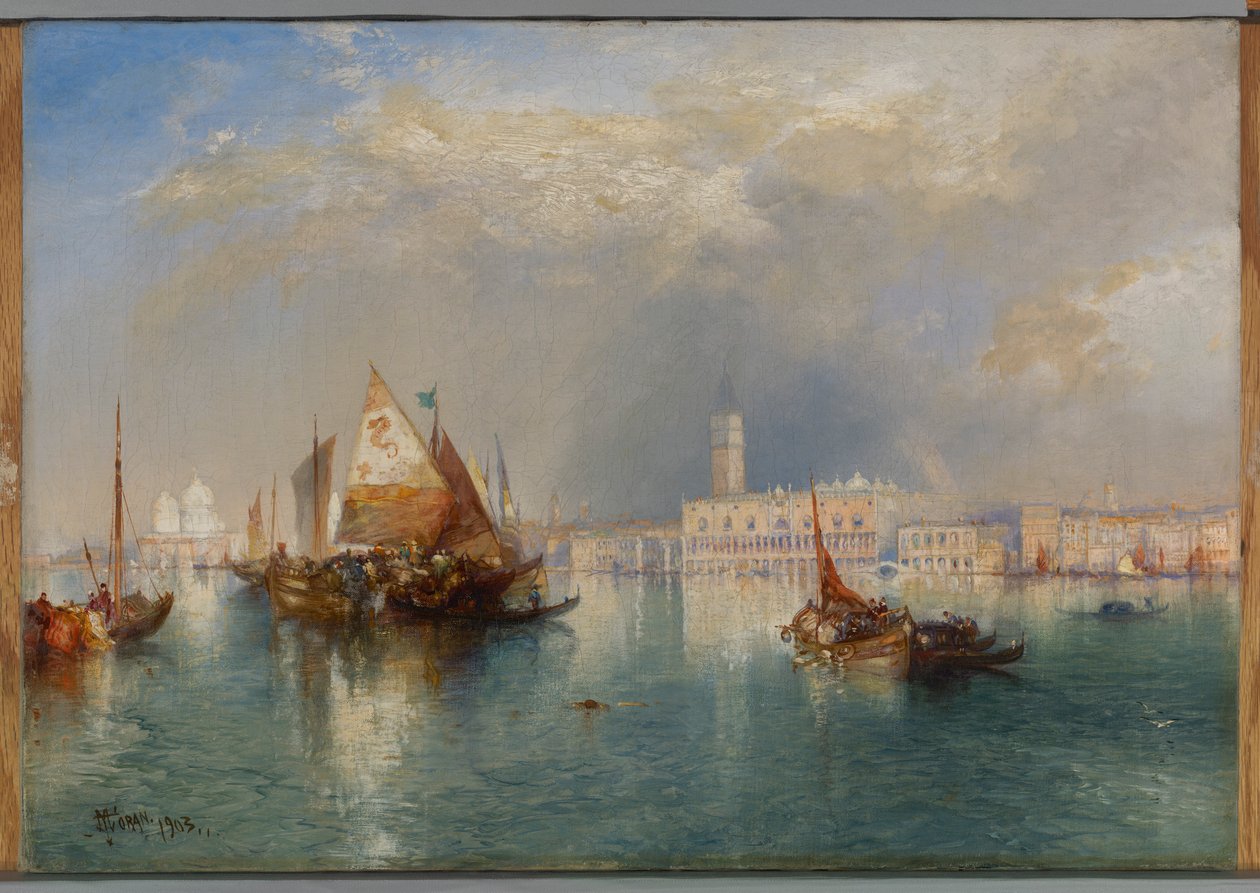 Venetië door Thomas Moran