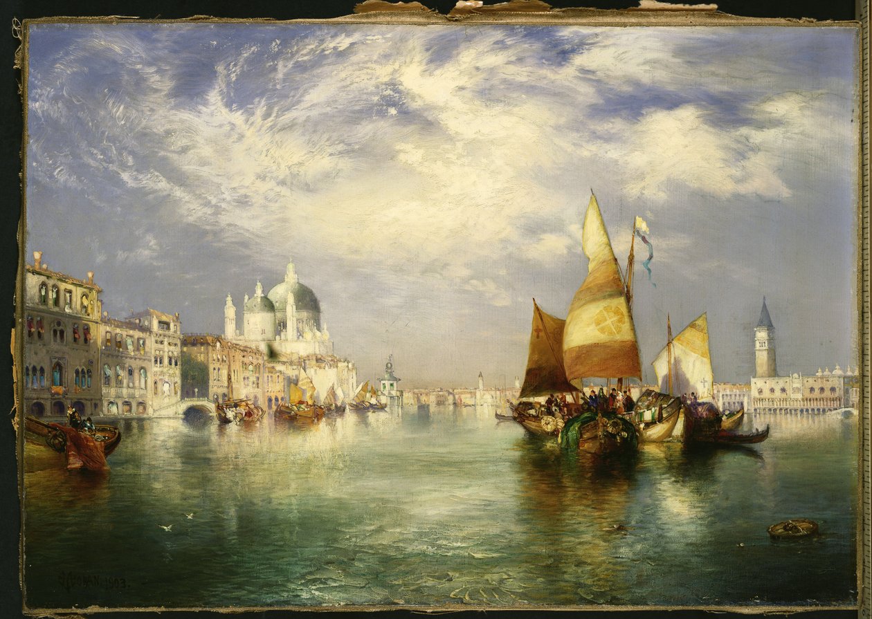 Venetië door Thomas Moran