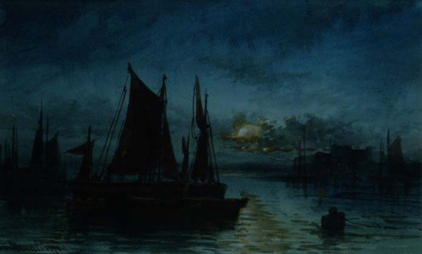 Bij Southend op de Midway door Thomas Mortimer
