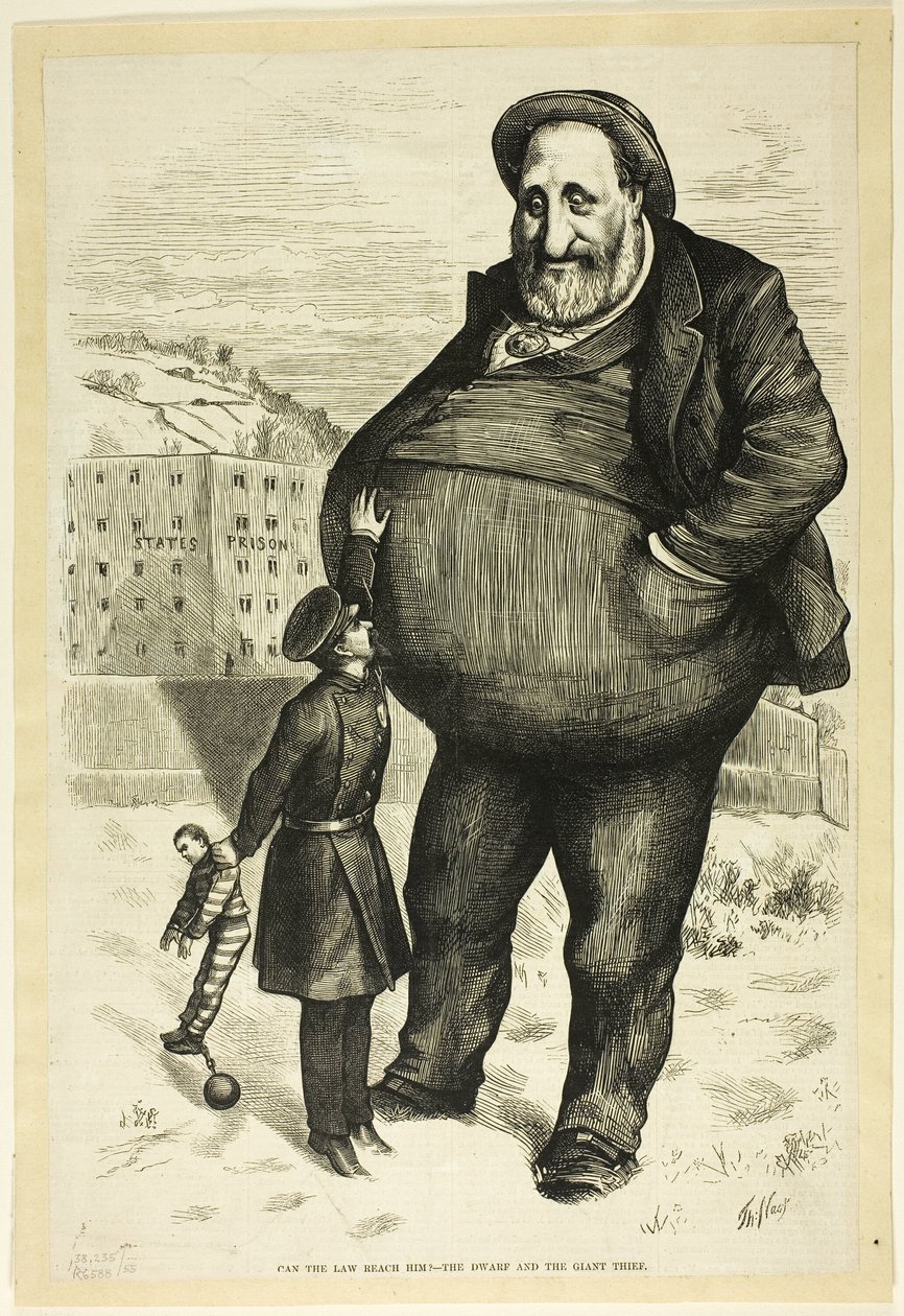 Kan de Wet hem bereiken door Thomas Nast