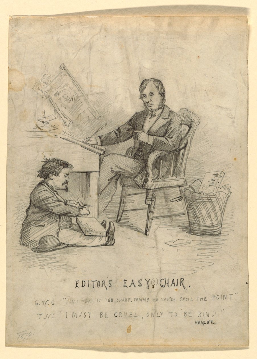 Tekening (VS), 1870 door Thomas Nast