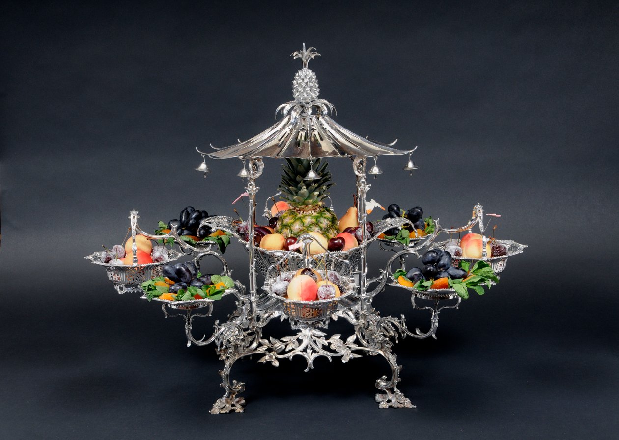 Chinoiserie eperge door Thomas Pitts