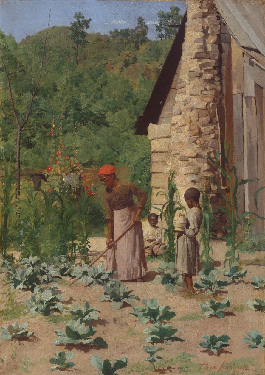 Hoe Ze Leven, 1879 door Thomas Pollock Anshutz