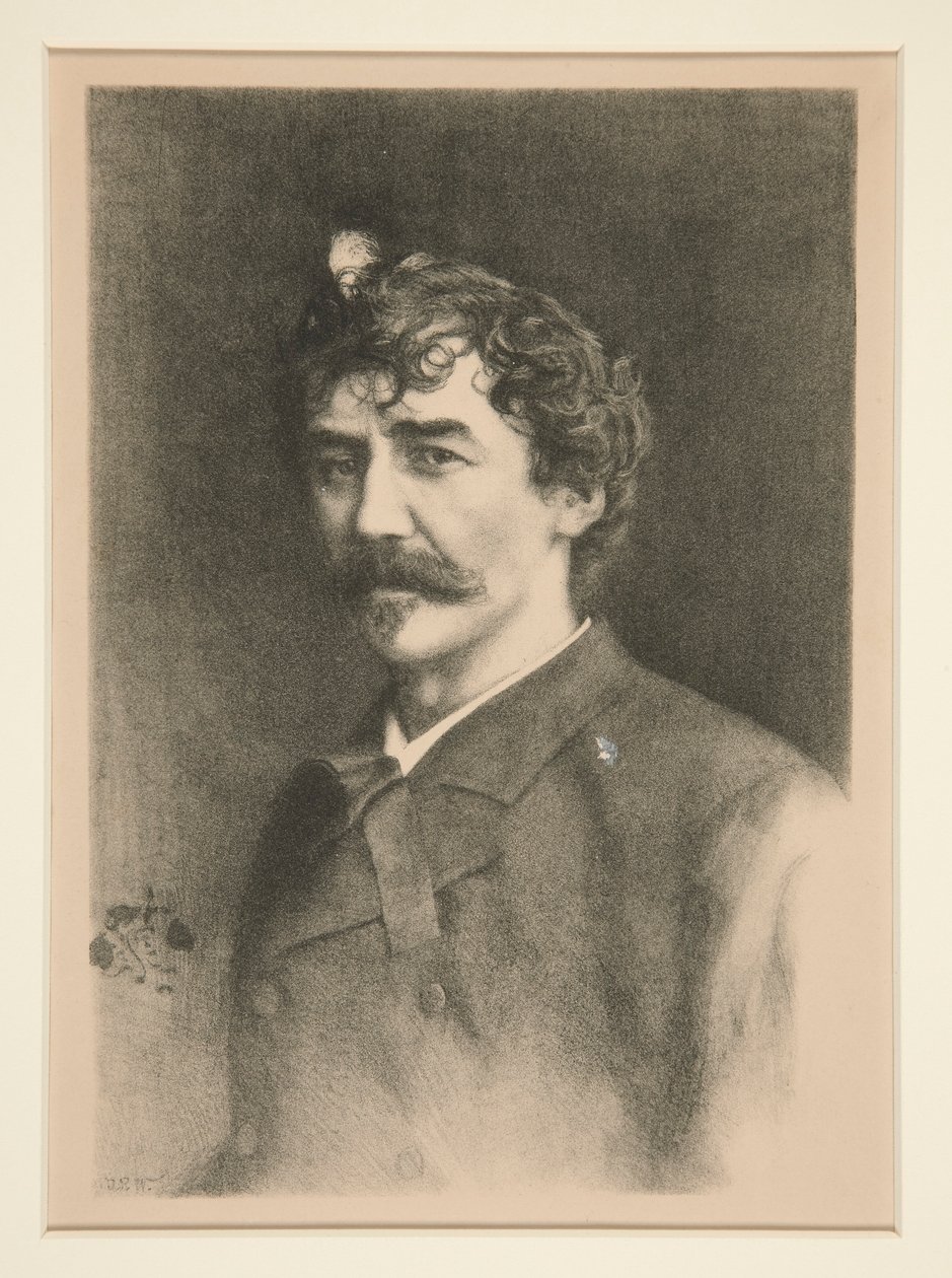 Whistler met de Witte Lok door Thomas Robert Way