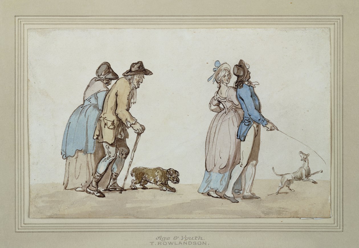 Leeftijd en Jeugd door Thomas Rowlandson