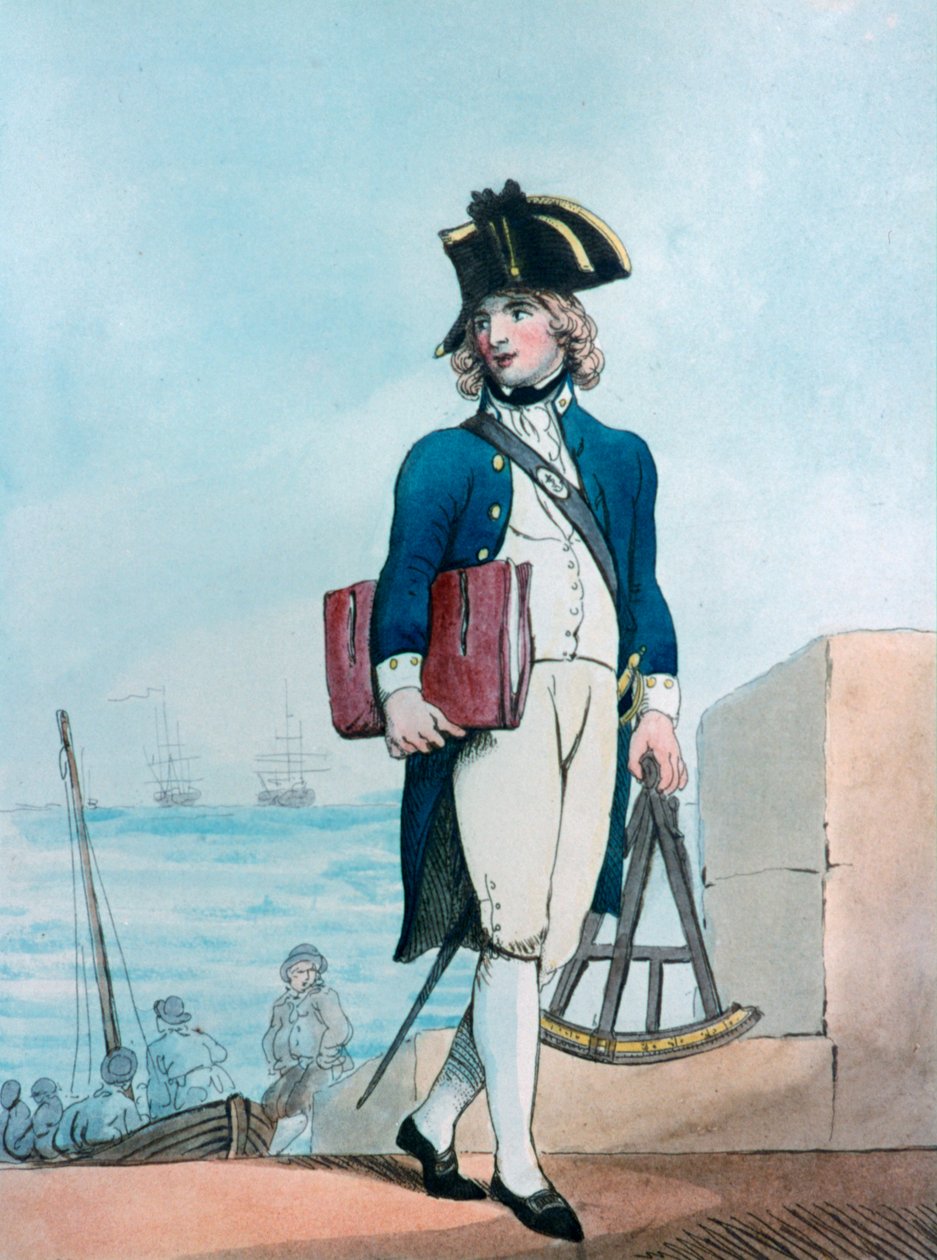Kandidaat voor de mariniers, 1799 door Thomas Rowlandson