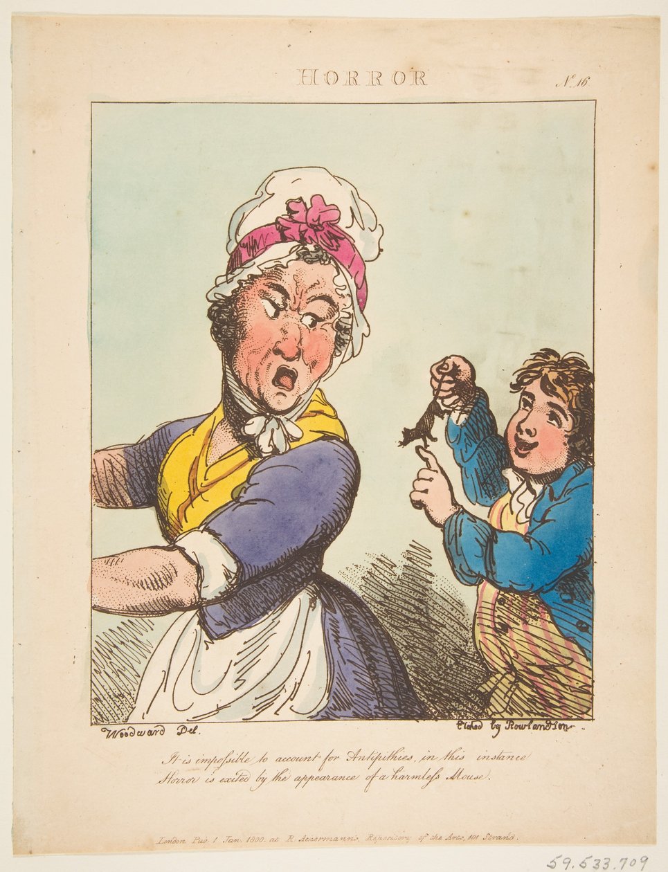 Horror door Thomas Rowlandson