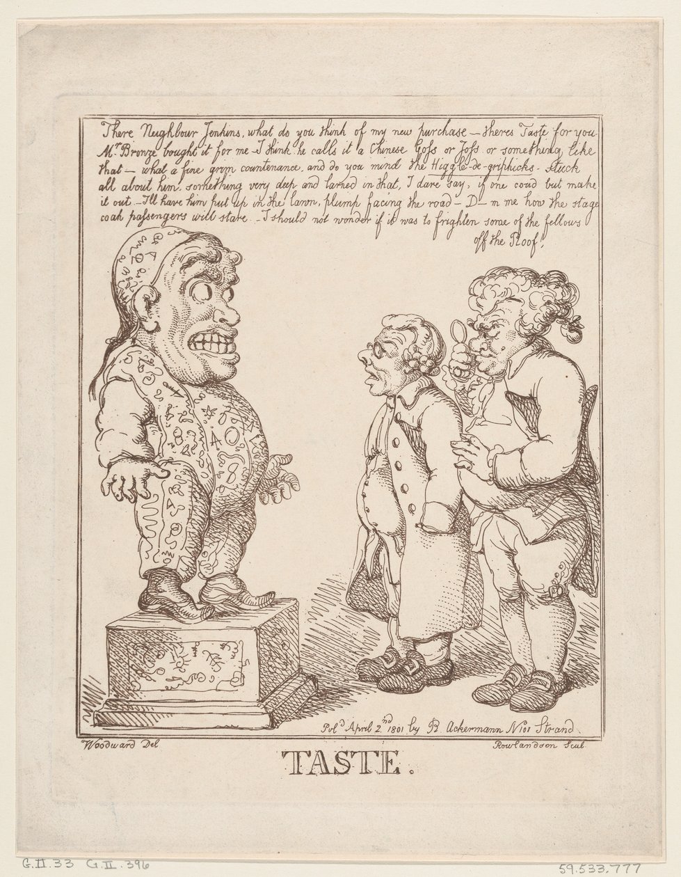 Smaak door Thomas Rowlandson