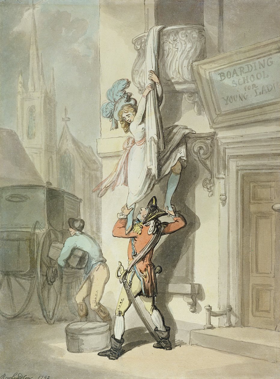 De Ontvoering door Thomas Rowlandson