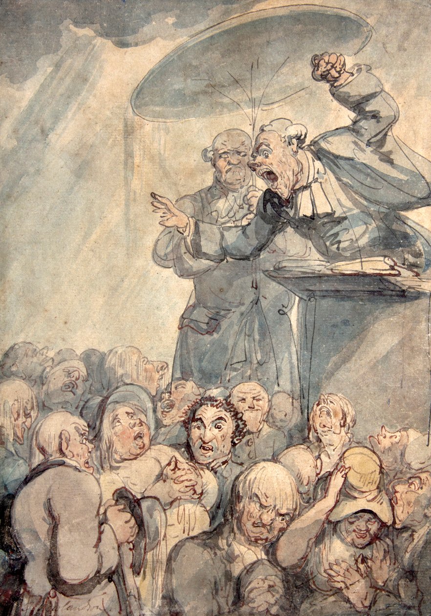 De Betoveraar door Thomas Rowlandson