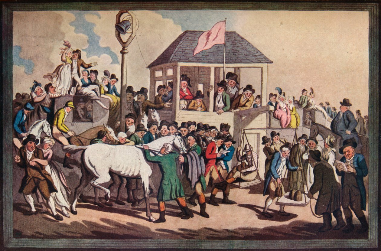Wegen, ca. 1789 door Thomas Rowlandson