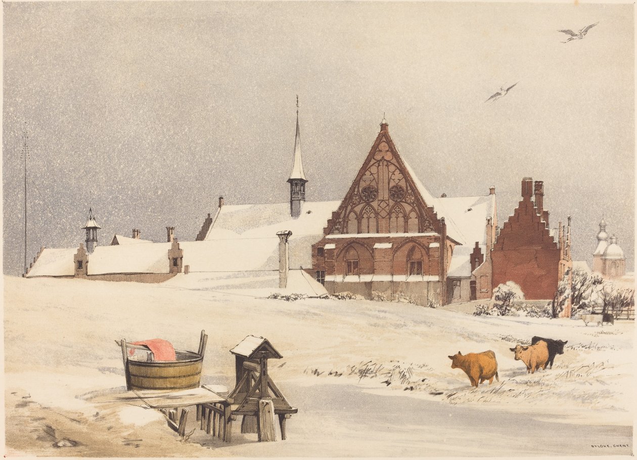 Byloke, Gent door Thomas Shotter Boys