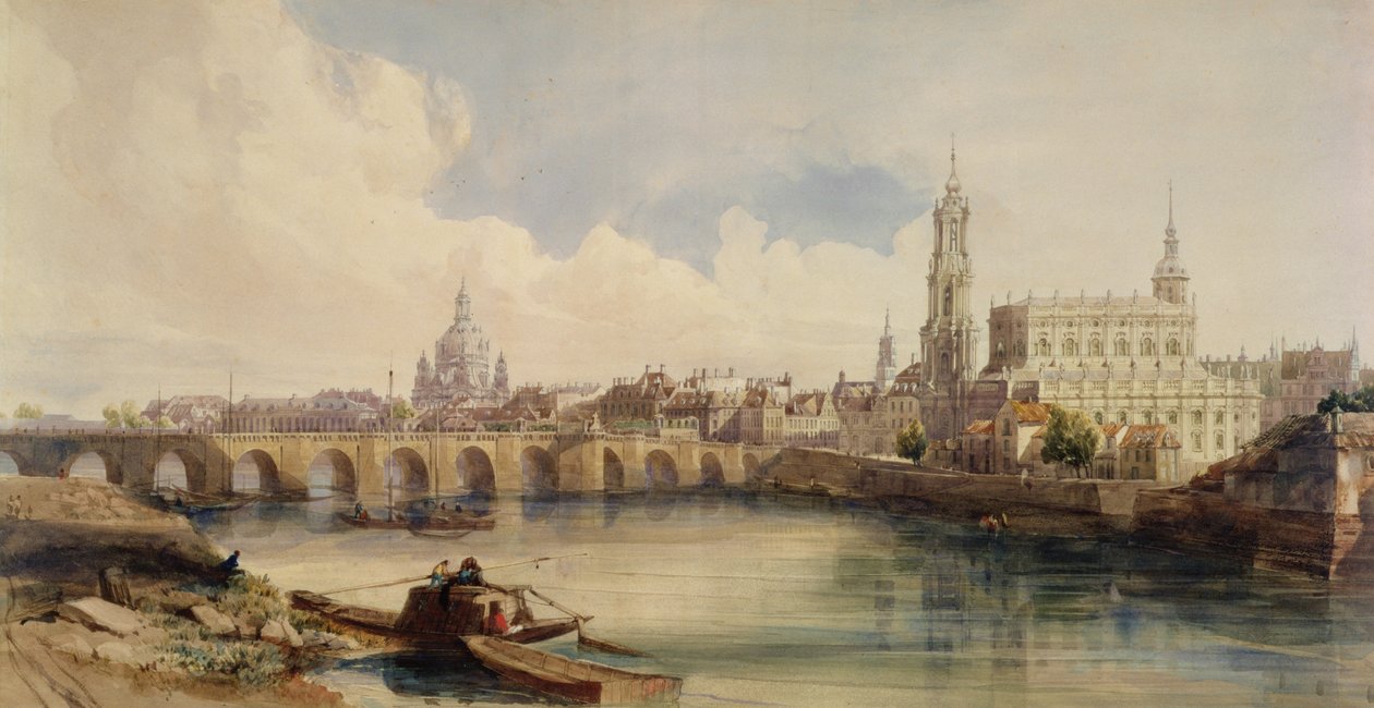Dresden, 1843-1846 door Thomas Shotter Boys
