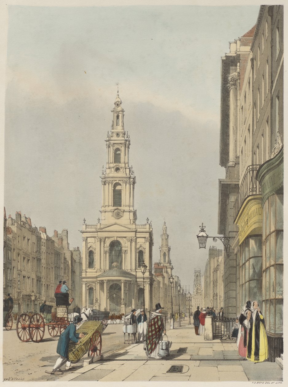 Londen zoals het is: The Strand door Thomas Shotter Boys