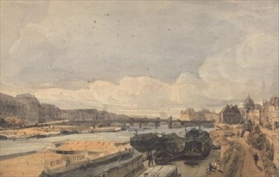 De Pont des Arts, Parijs door Thomas Shotter Boys