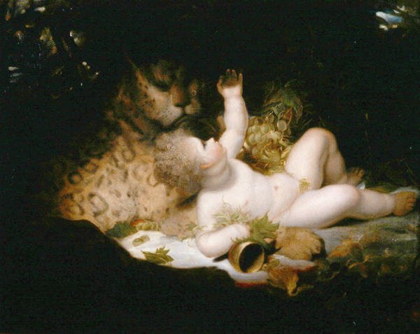 Cupido op Wacht door Thomas Stothard