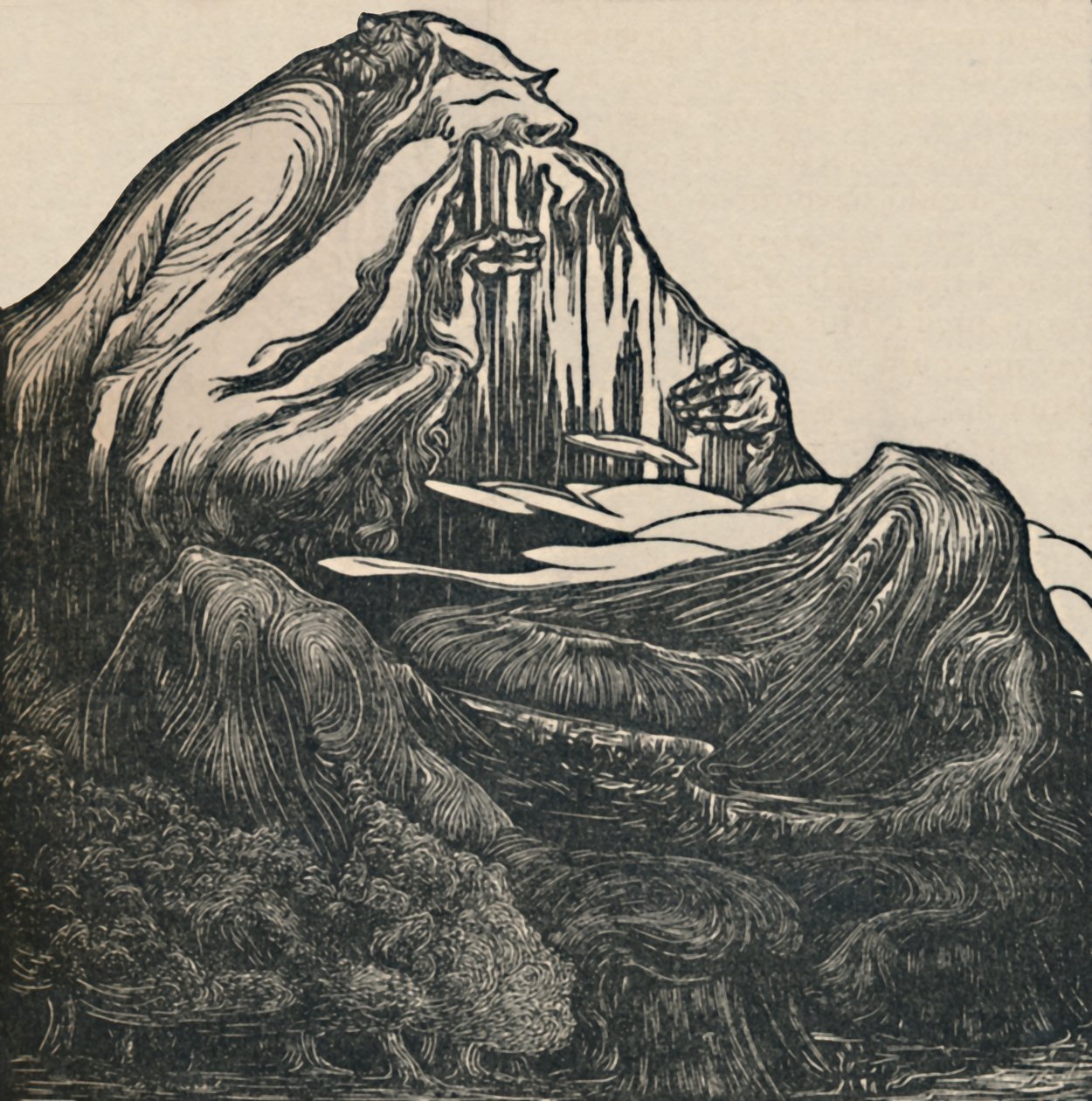 Pan Berg, ca. 1893, 1919 door Thomas Sturge Moore