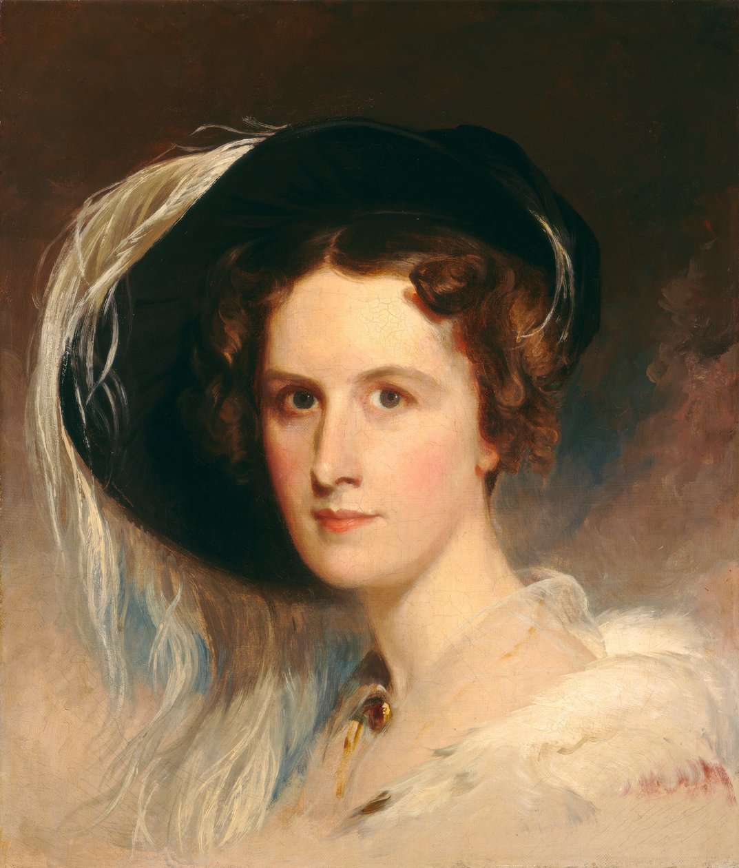 Ann Biddle Hopkinson Mevr. Francis Hopkinson, 1834 door Thomas Sully