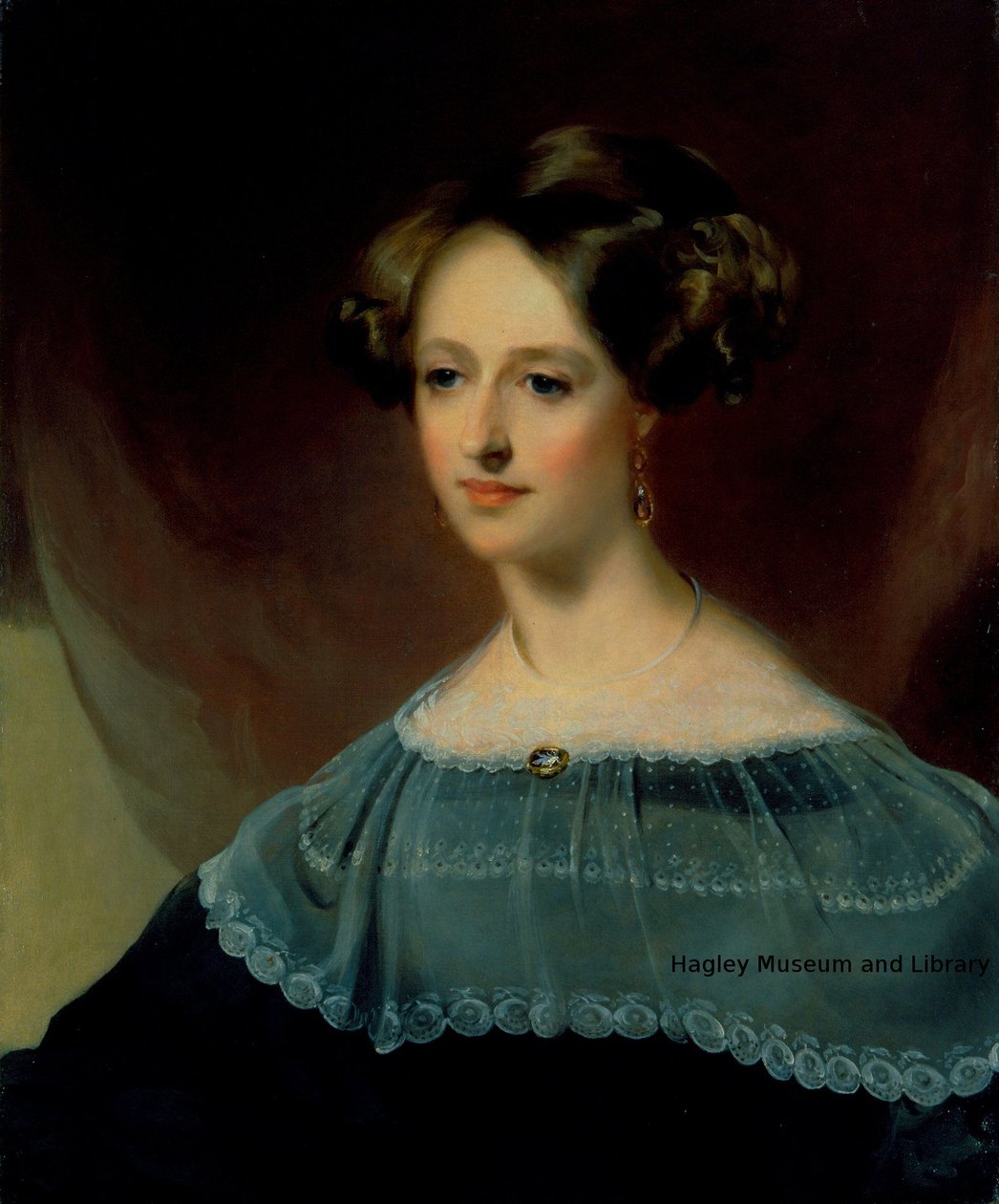 Dorcas Montgomery Van Dyke Dupont (1806-1838) door Thomas Sully
