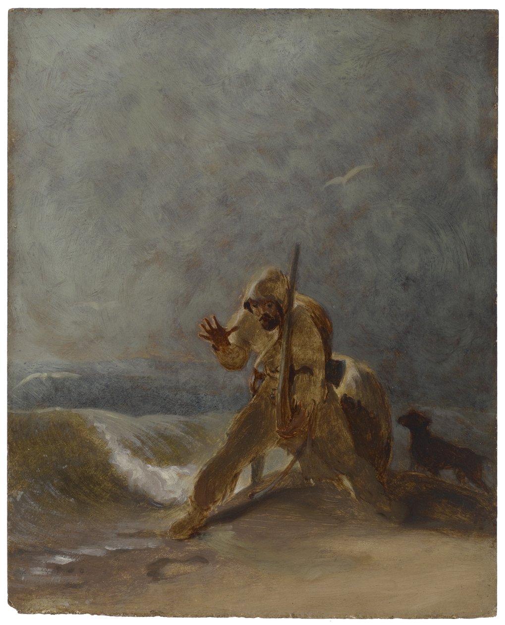Voetafdruk in het Zand door Thomas Sully