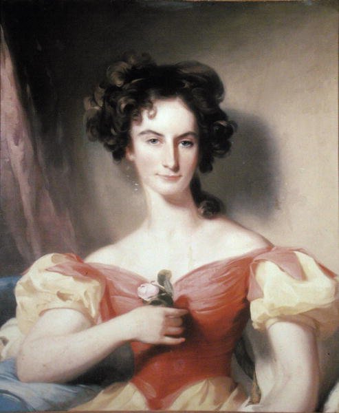 Jane Penn-Gaskell (1809-32) 1829 door Thomas Sully