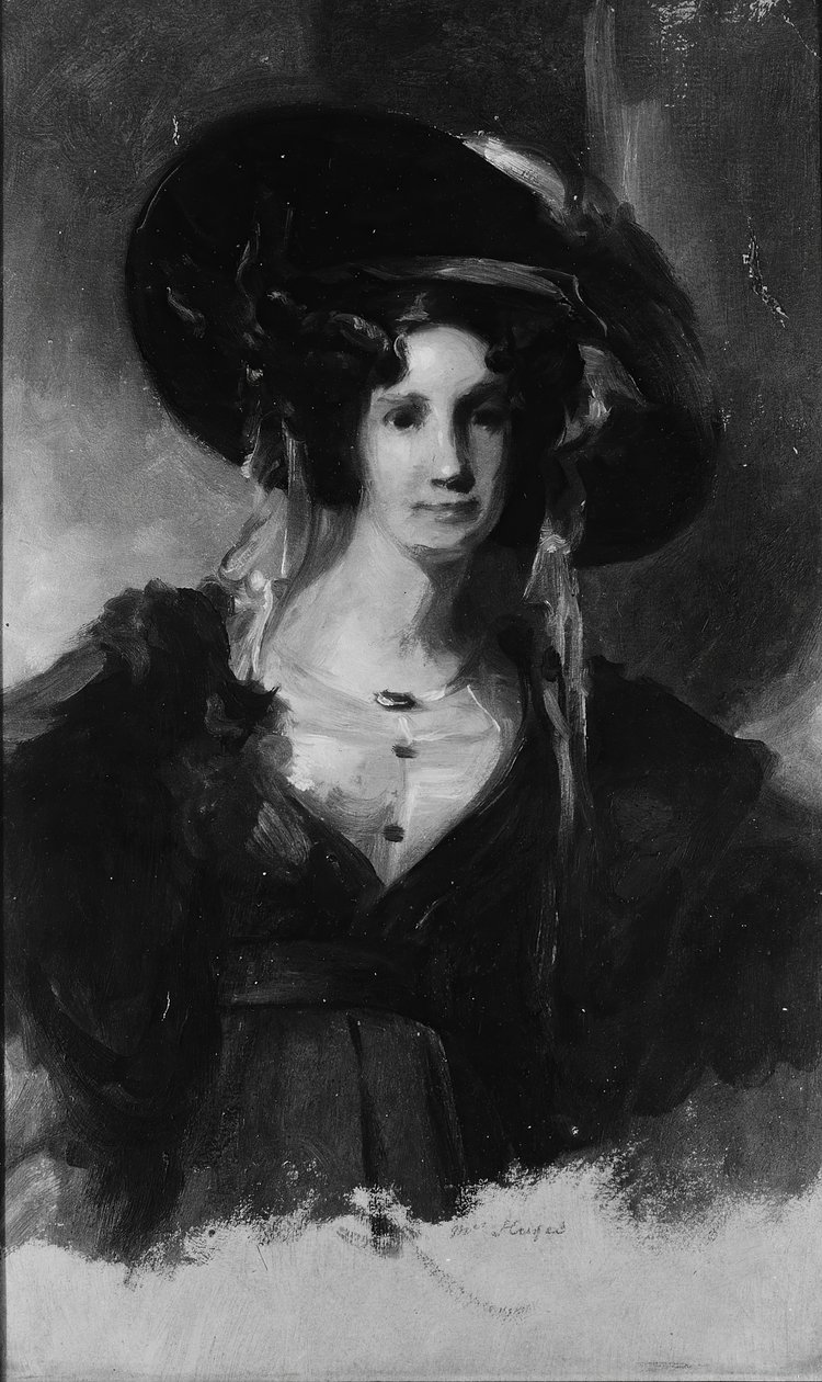 Mevrouw Huges, ca. 1830 door Thomas Sully