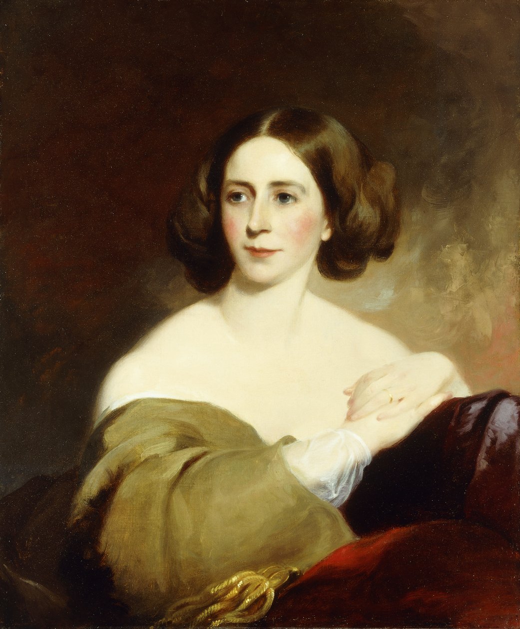 Mevrouw Thomas Fitzgerald door Thomas Sully