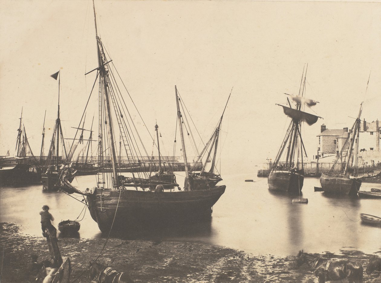 Havenscène door Thomas Sutton.