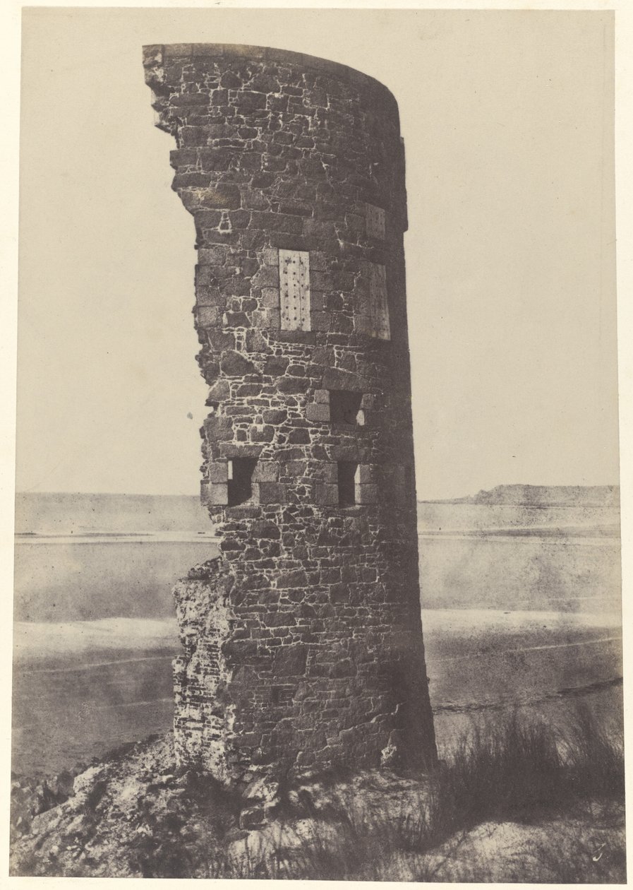 Toren Getroffen door Bliksem, Saint-Ouen Baai door Thomas Sutton