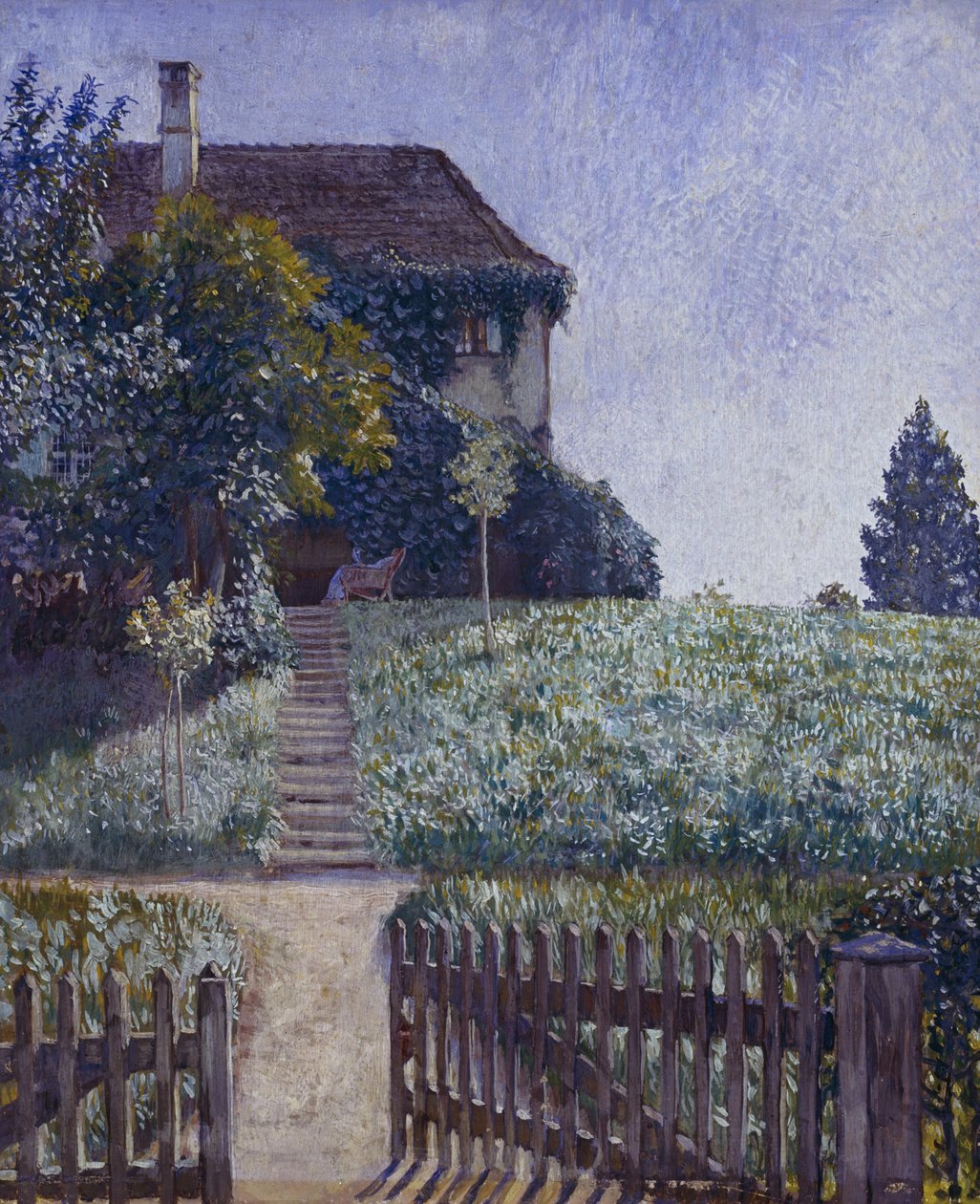 Een landhuis door Thomas Theodor Heine