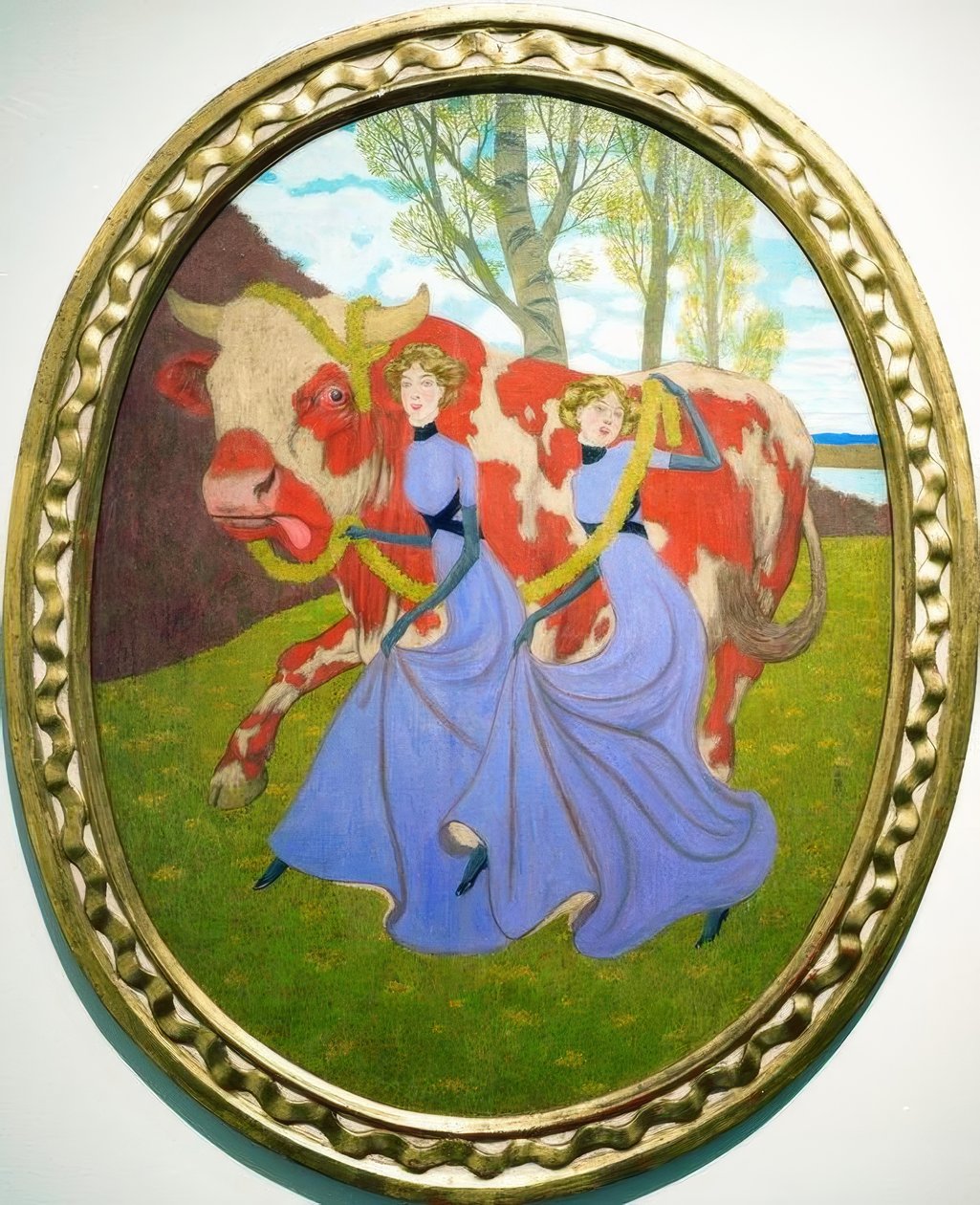 Lentewedergeboorte door Thomas Theodor Heine