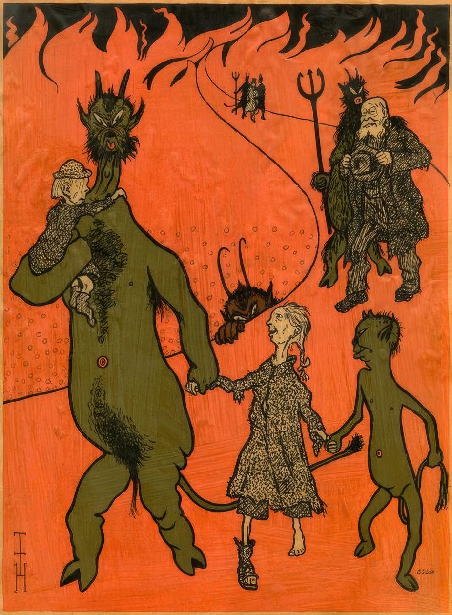 Kolennood door Thomas Theodor Heine