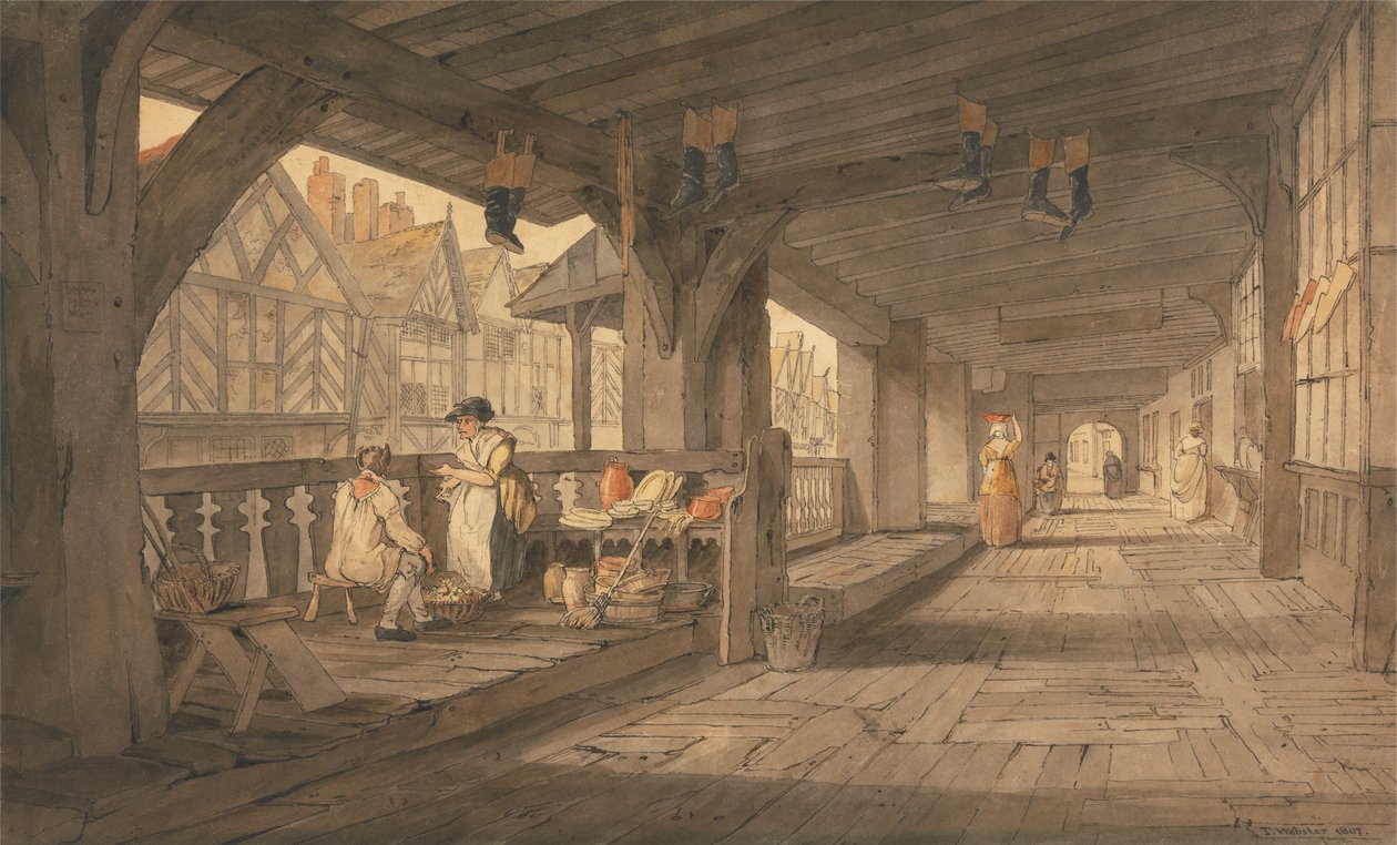 De Rijen, Chester door Thomas Webster