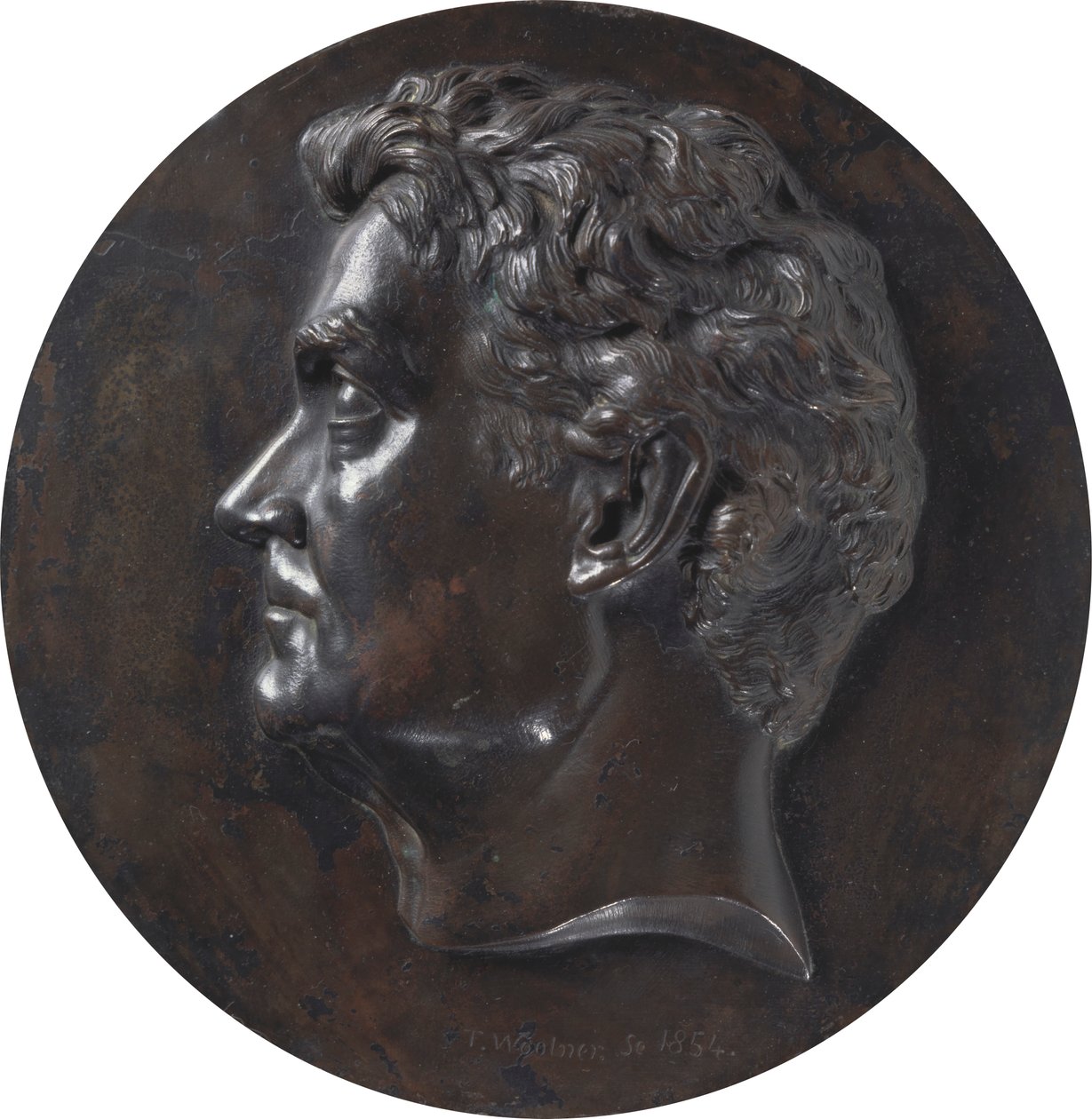 William Charles Wentworth door Thomas Woolner