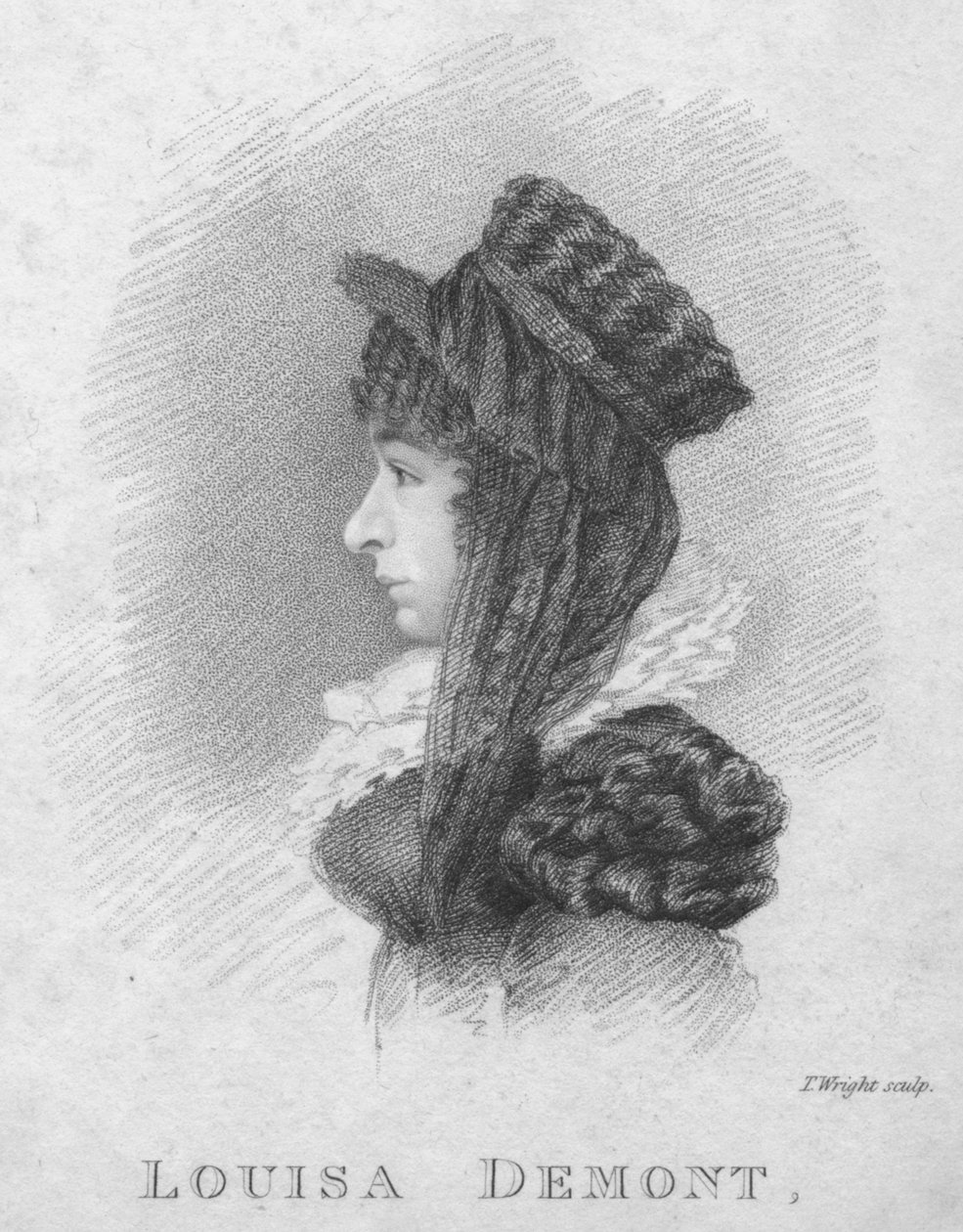 Louisa Demont door Thomas Wright