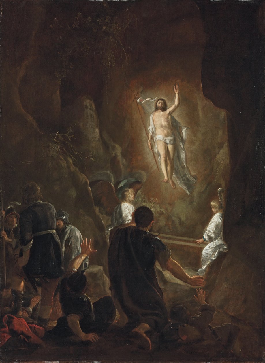 De opstanding, 1635 door Thomas de Keyser