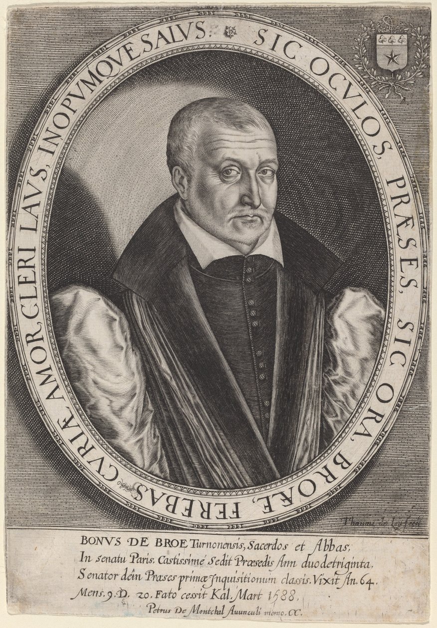 Bon de Broé door Thomas de Leu