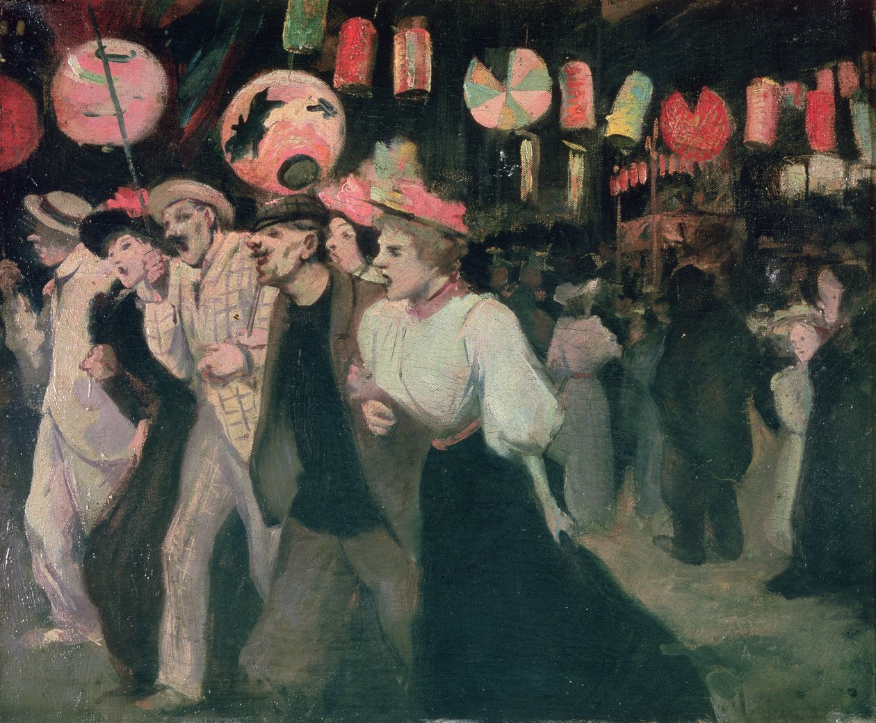 De 14e juli 1895 door Théophile Alexandre Steinlen