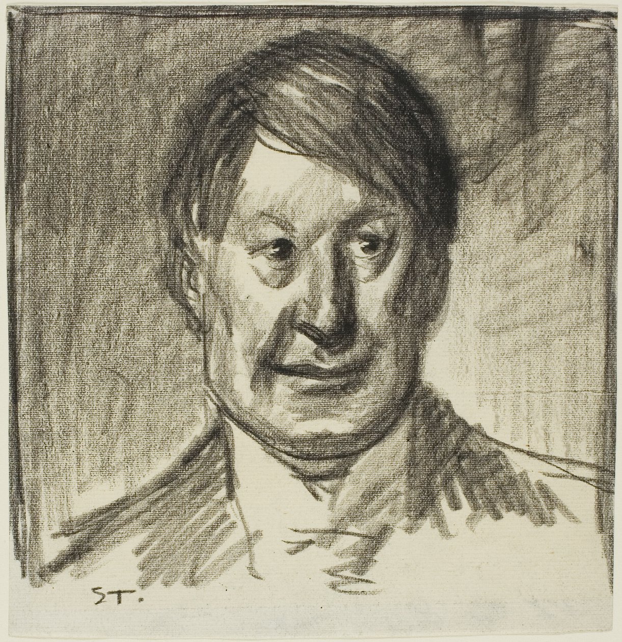 Jean Louis Forain door Théophile Alexandre Pierre Steinlen