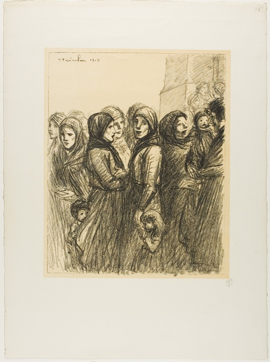 Militaire Toewijzing door Théophile Alexandre Pierre Steinlen