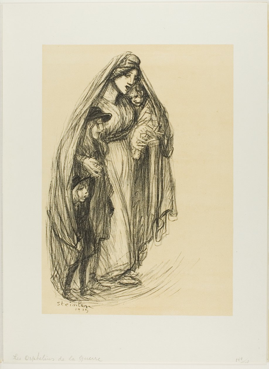 Wezen van de oorlog door Théophile Alexandre Pierre Steinlen