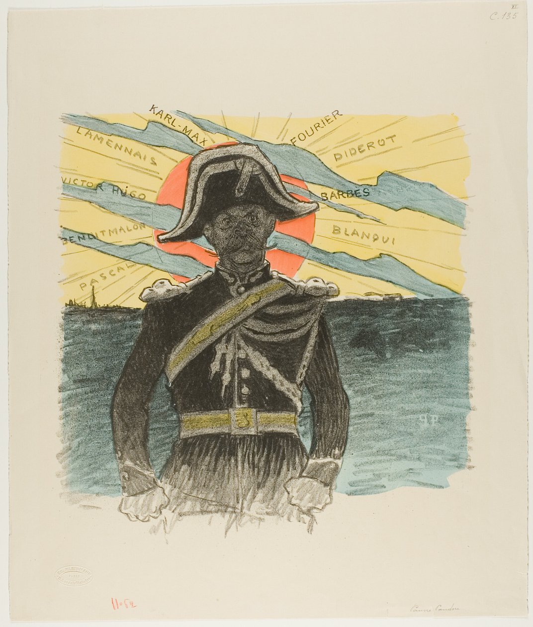 Poor Pandora!... door Théophile Alexandre Pierre Steinlen