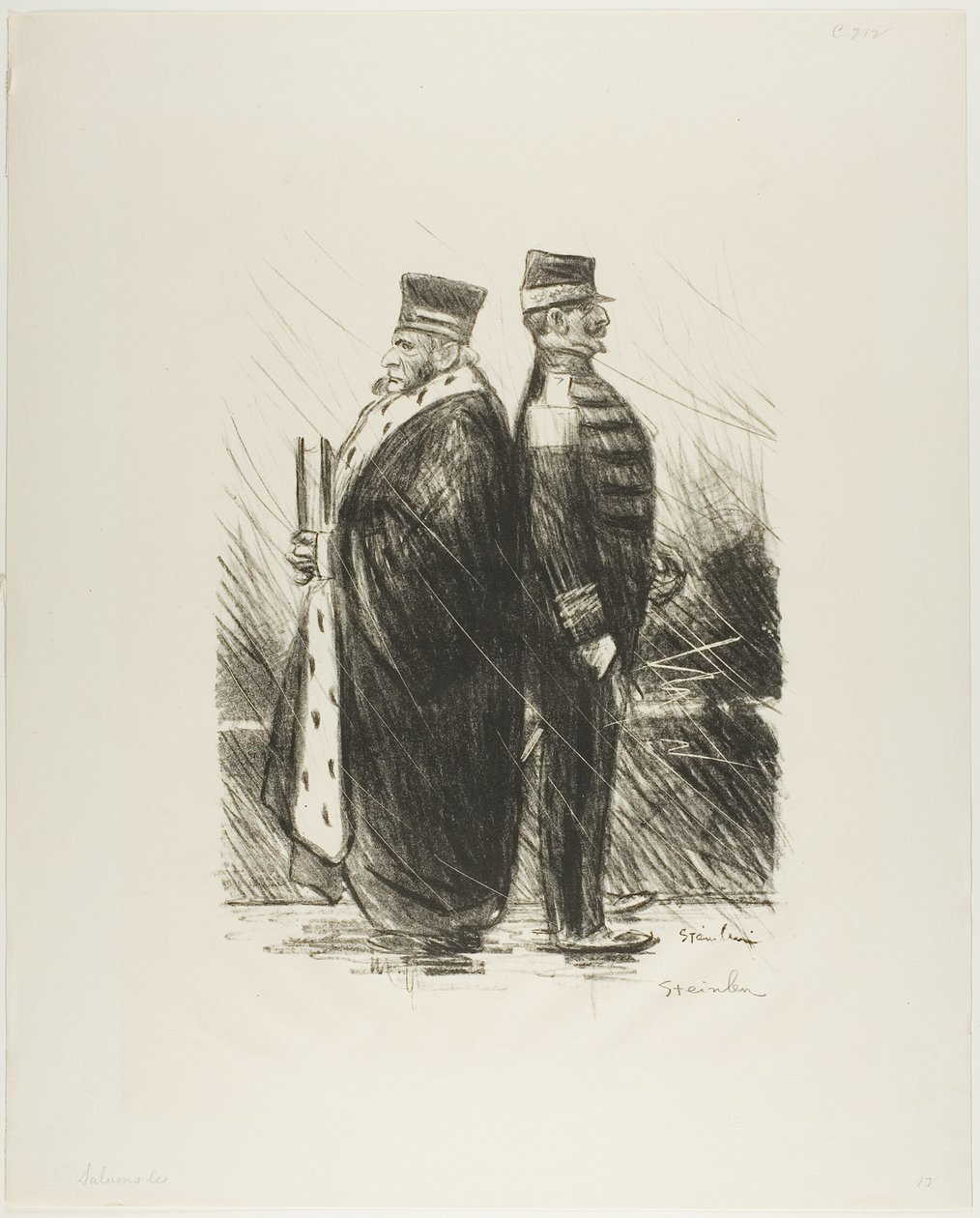 Groet ze! door Théophile Alexandre Pierre Steinlen