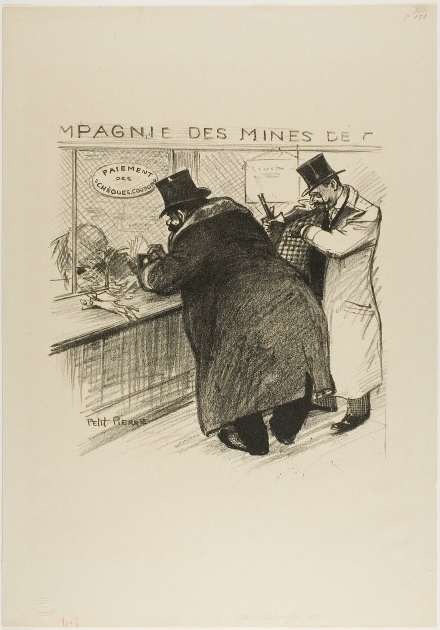 De opportunistische meerderheid door Théophile Alexandre Pierre Steinlen